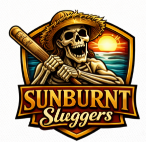Logo for Sunburnt Sluggers