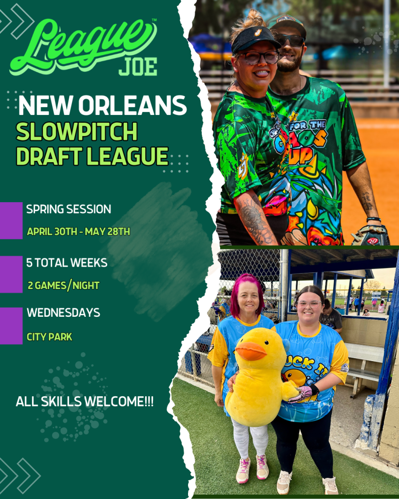 New Orleans Slowpitch Draft League Logo
